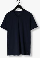Donkerblauwe DSTREZZED T-shirt STEWARD SLUB JERSEY