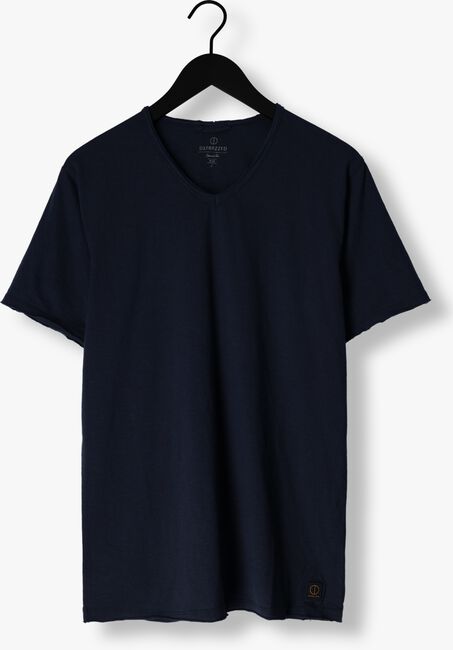 Donkerblauwe DSTREZZED T-shirt STEWARD SLUB JERSEY - large