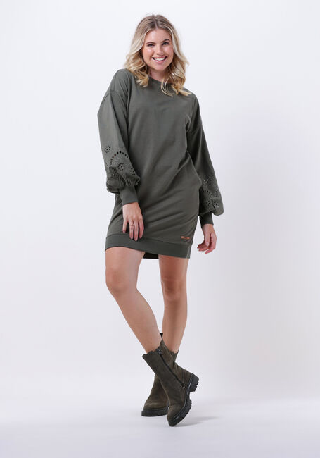 Grijze MOSCOW Mini jurk ELVIRA - large
