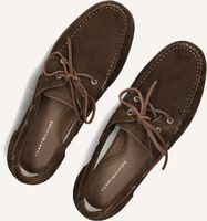 Bruine TOMMY HILFIGER Mocassins TH BOAT SHOE CORE SUEDE Bruine TOMMY HILFIGER Mocassins TH BOAT SHOE CORE SUEDE - medium