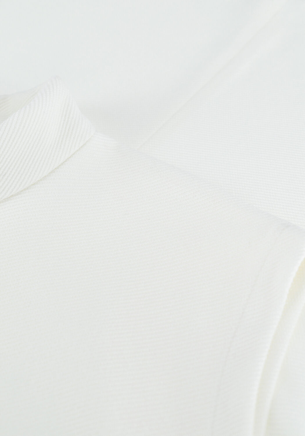 Gebroken wit VANILIA Top RIB COL LAYER - large