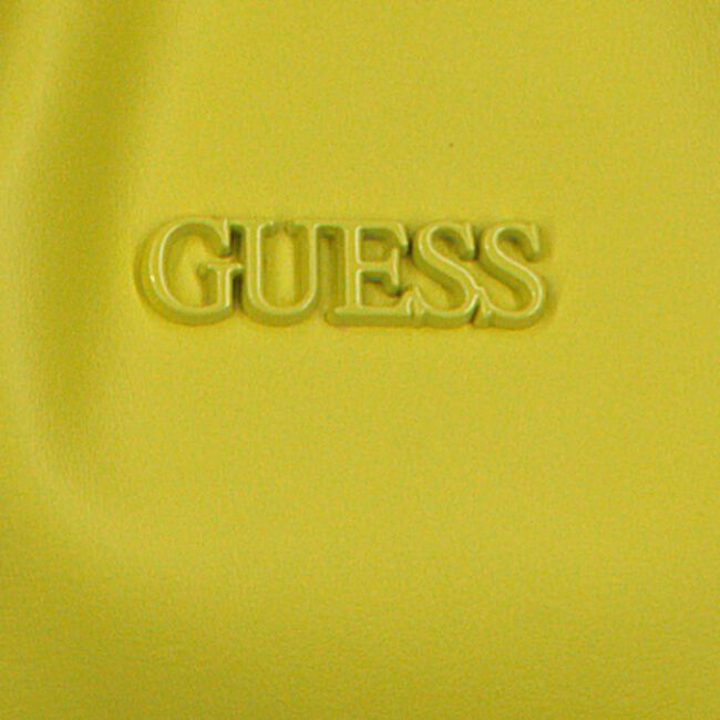 Gele GUESS Clutch CENTRAL CITY CLUTCH - large