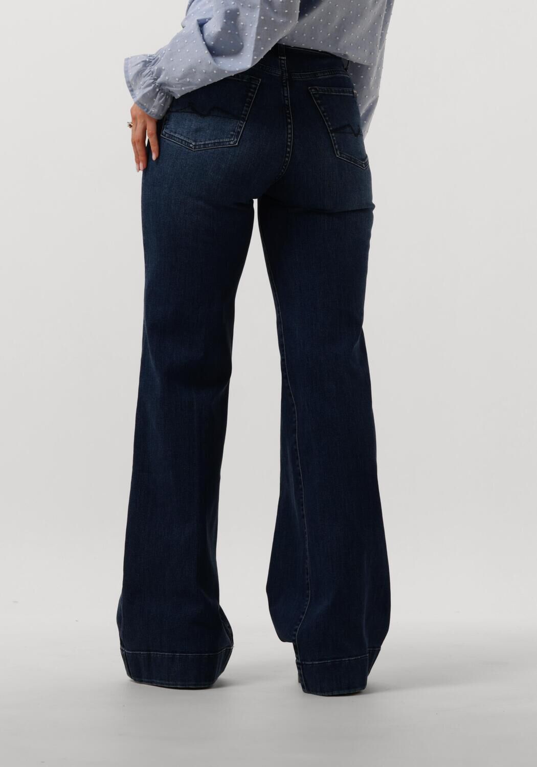 7 FOR ALL MANKIND Dames Jeans Modern Dojo Soho Dark Blauw