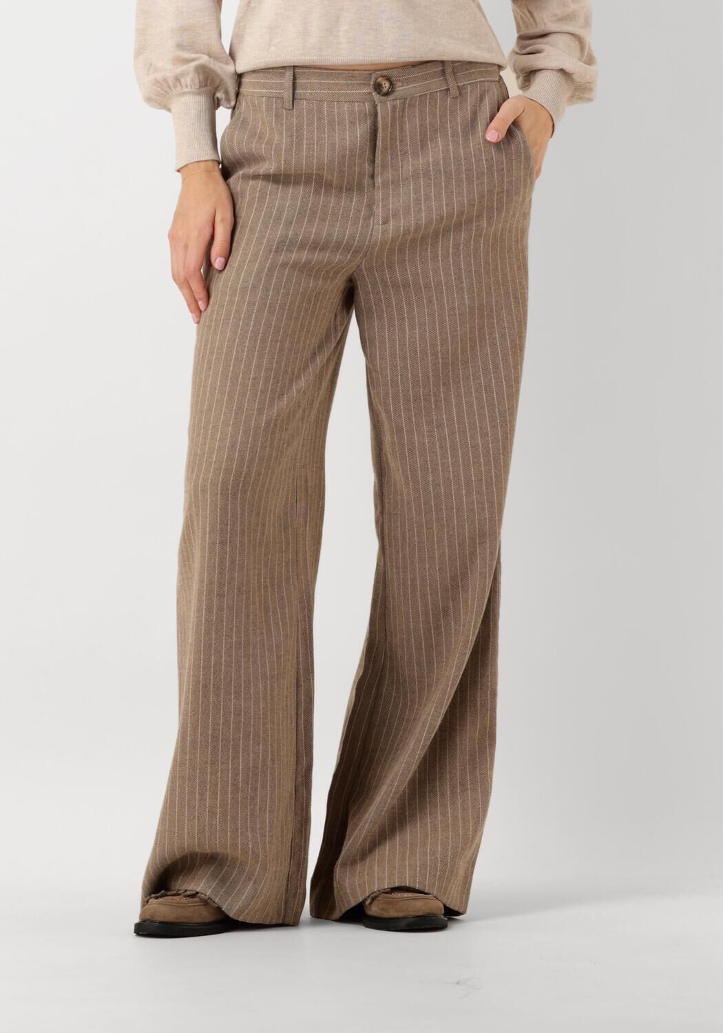 MOS MOSH Bruine Elegante Pantalon Maddie Enya Brown Dames