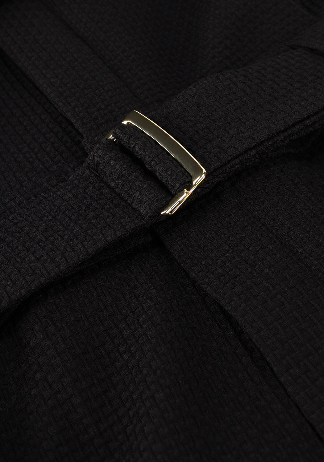 Zwarte VANILIA Jumpsuit WAFEL CLASSY JUMPSUIT - large