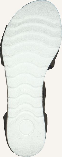Groene GABOR Platte sandalen 711.1 Groene GABOR Platte sandalen 711.1 - large