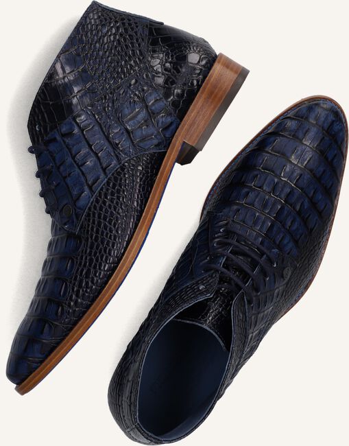 Blauwe REHAB Nette schoenen BARRY CROCO Blauwe REHAB Nette schoenen BARRY CROCO - large