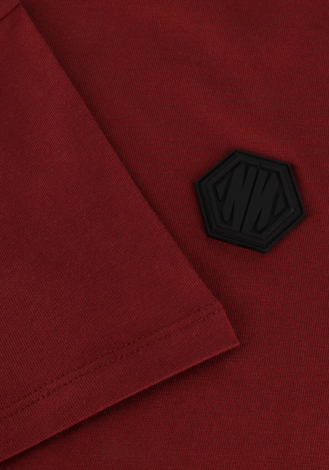 NIK & NIK Jongens Polo's & T-shirts Icon T-shirt Bordeaux