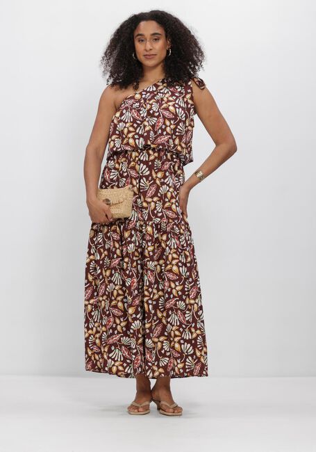 Bruine VANESSA BRUNO Maxi jurk CORA - large