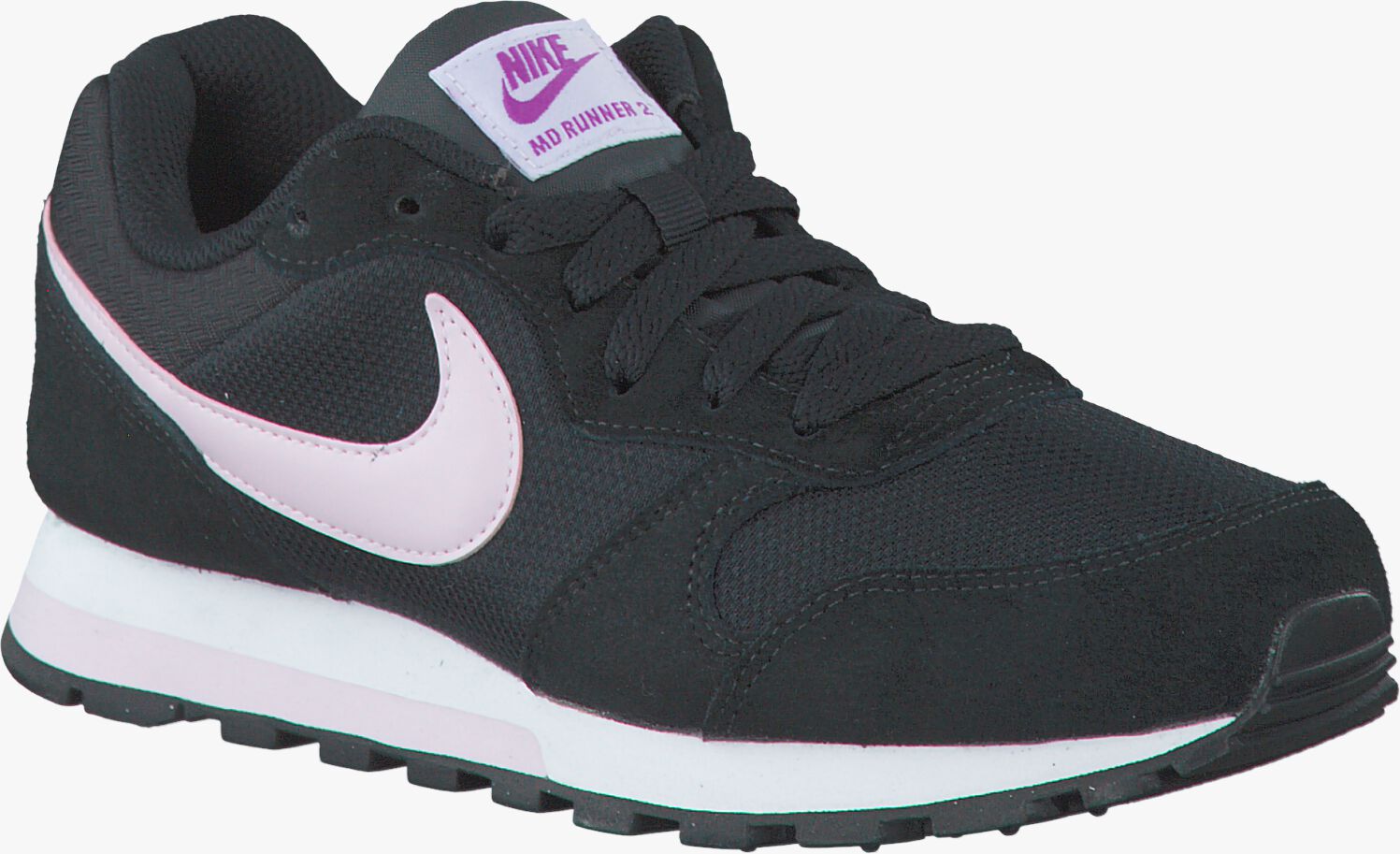 zwarte nike sneakers md runner 2 wmns