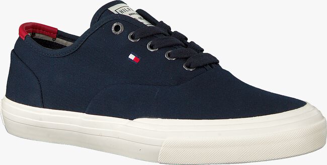 Blauwe TOMMY HILFIGER Lage sneakers CORE OXFORD TWILL - large
