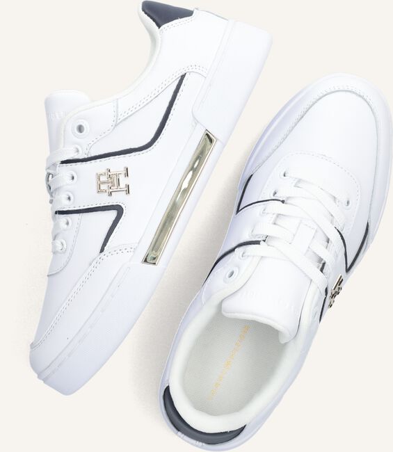 Witte TOMMY HILFIGER Lage sneakers TH PREP COURT Witte TOMMY HILFIGER Lage sneakers TH PREP COURT - large