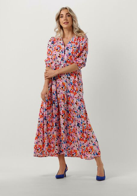 Roze Y.A.S. Maxi jurk YASALIRA 3/4 LONG DRESS - large