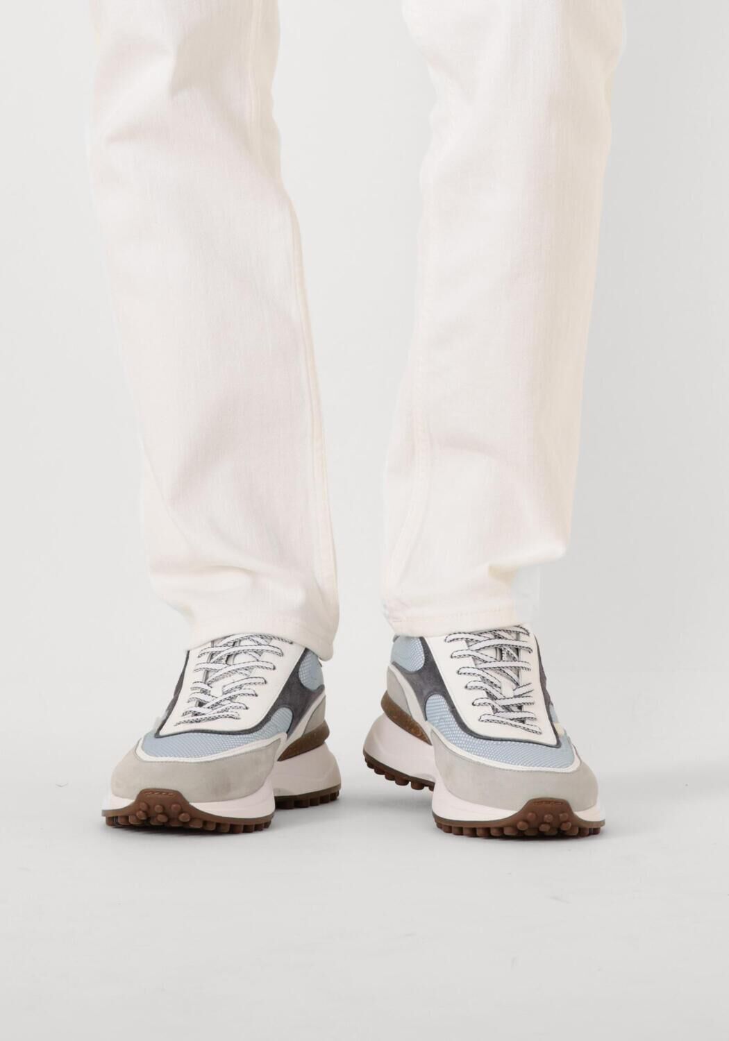 Blauwe FLORIS VAN BOMMEL Lage sneakers SFM-10207 NOPPI - large