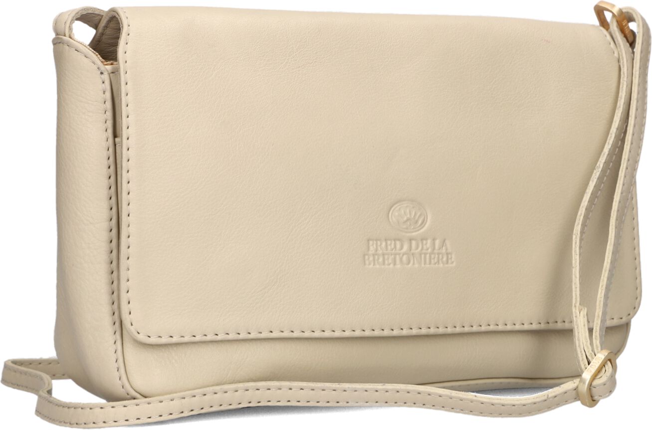 FRED DE LA BRETONIERE Dames Schoudertassen Giulia Beige