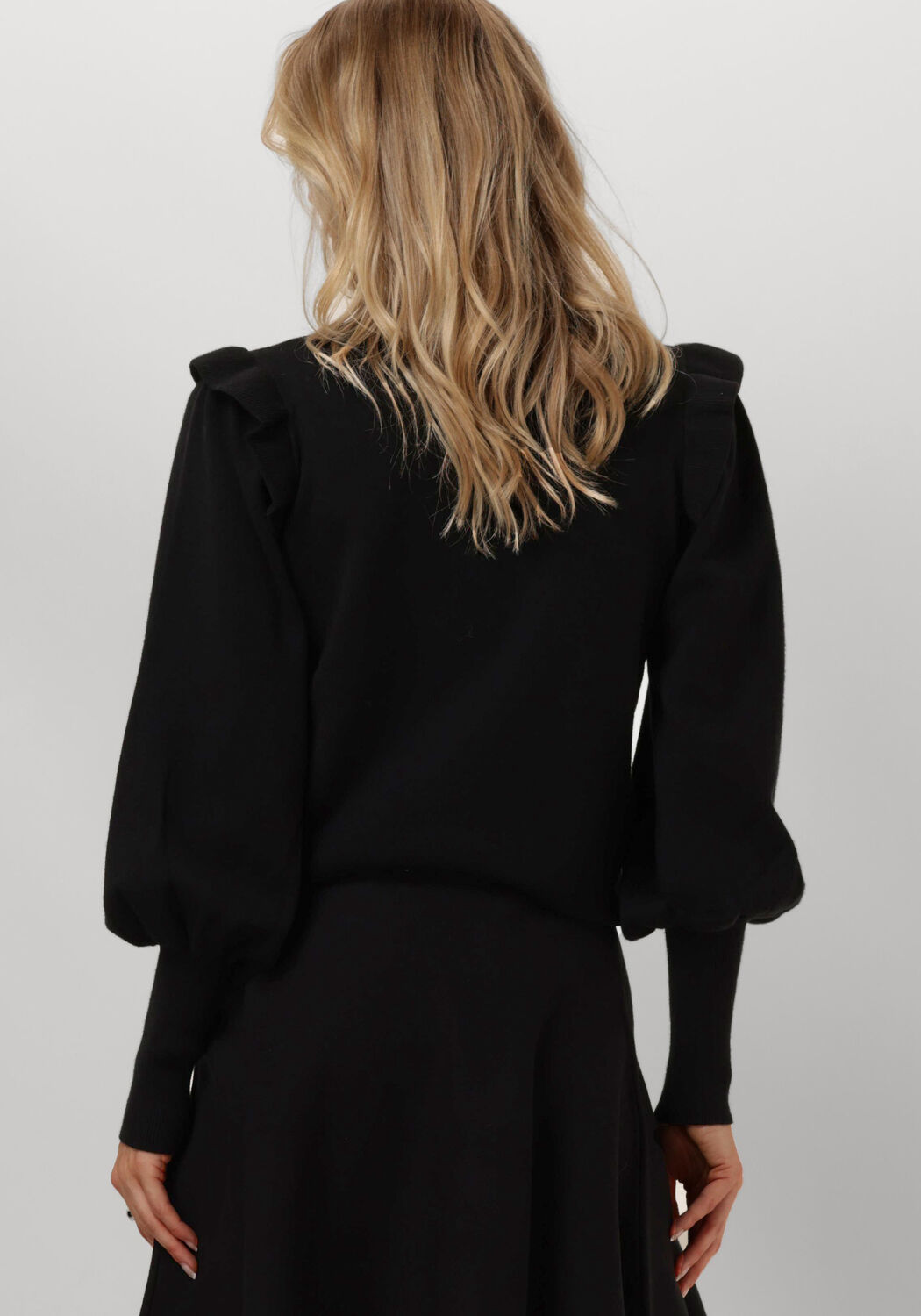 Y.A.S. Dames Truien & Vesten Yasjum Ls Knit Pullover Zwart