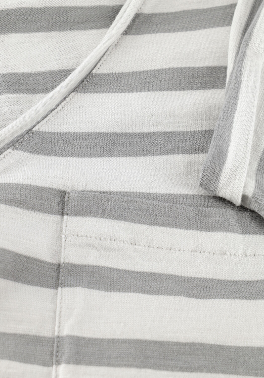 Beige PENN & INK Top T-SHIRT STRIPE - large