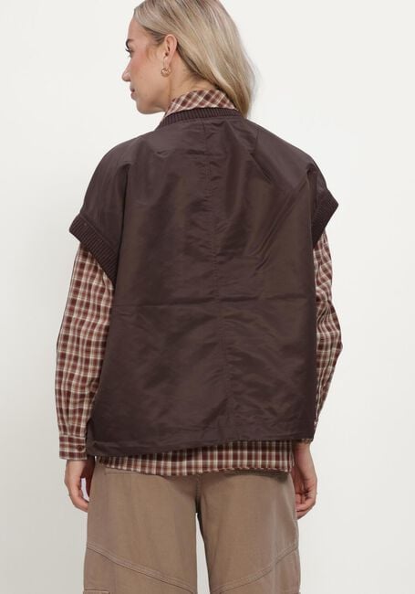 Bruine WITHBLACK Bodywarmer WBLIMPERIAL WAISTCOAT - large
