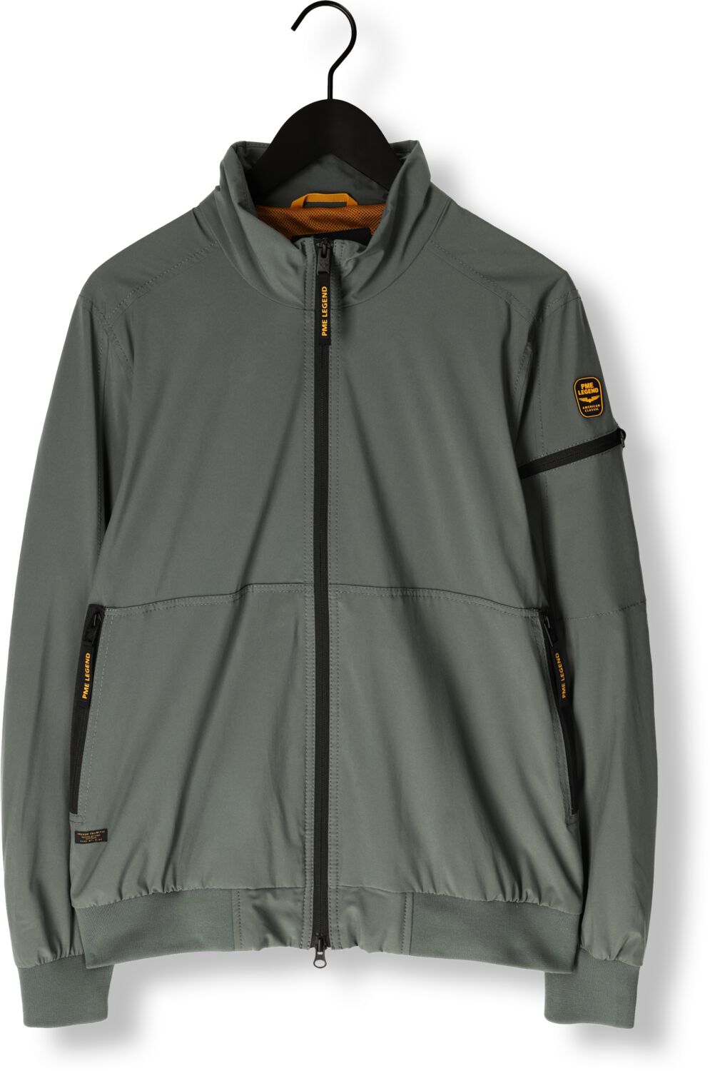 PME LEGEND Heren Jassen Flight Jacket Winglock 2 Layer Softshell Groen
