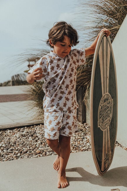 Blauwe BAJE STUDIO Zwembroeken MELLO - large