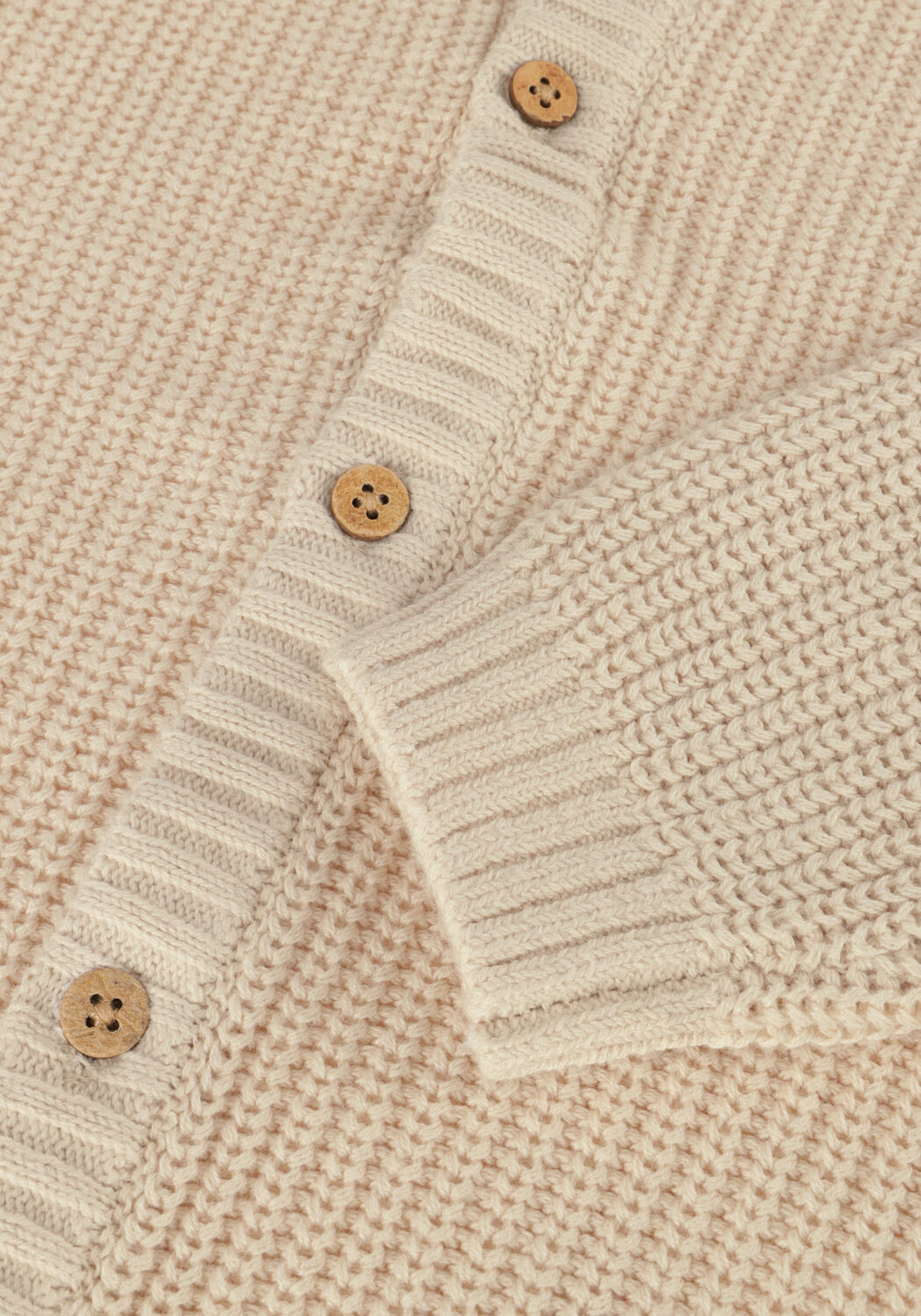 LIL' ATELIER Jongens Truien & Vesten Nmnemlen Lin Ls Knit Lil Noos Beige
