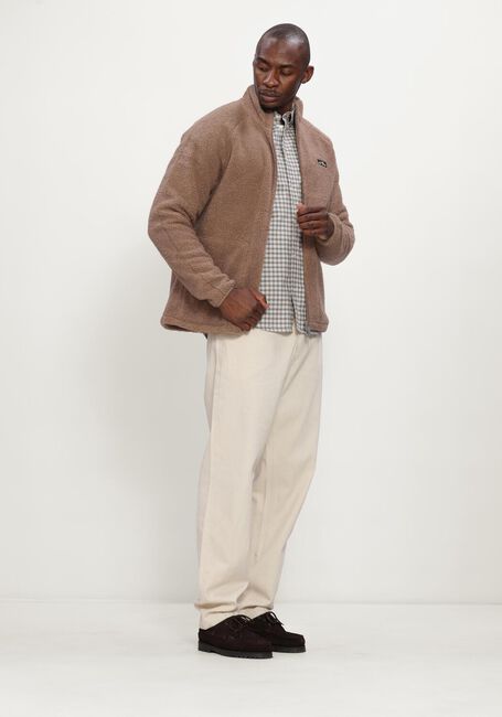 Taupe LES DEUX Casual overhemd TWO TONE MINI CHECK SHIRT - large