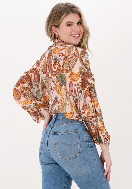 Gele ACCESS Blouses PAISLEY PRINT BLOUSE RUFFLES - large