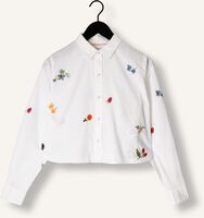 Witte SCOTCH & SODA Blouses EMBROIDERED BOXY FIT SHIRT Witte SCOTCH & SODA Blouses EMBROIDERED BOXY FIT SHIRT - medium