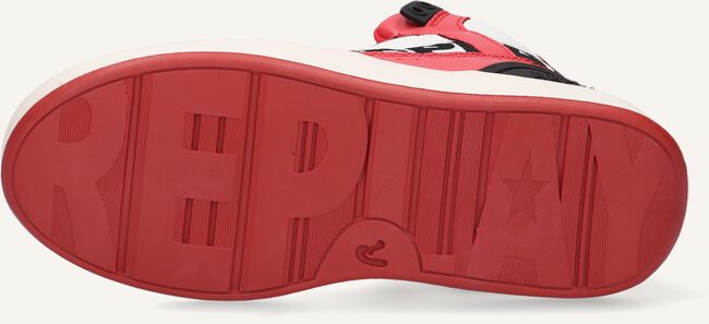 Rode REPLAY Hoge sneakers CAMPOS Rode REPLAY Hoge sneakers CAMPOS - large