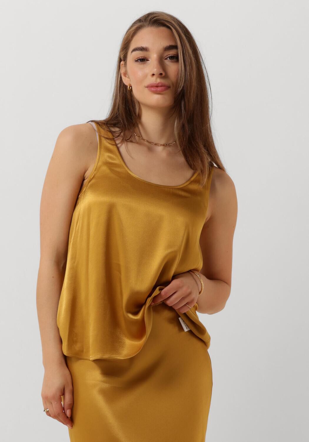 CIRCLE OF TRUST Dames Tops & T-shirts Isabelle Top Goud