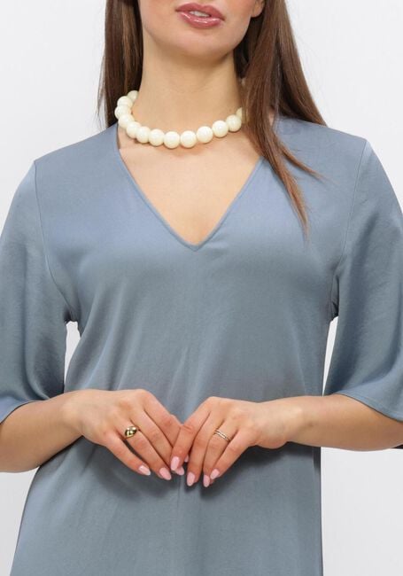 Blauwe DRYKORN Maxi jurk TIVONA - large