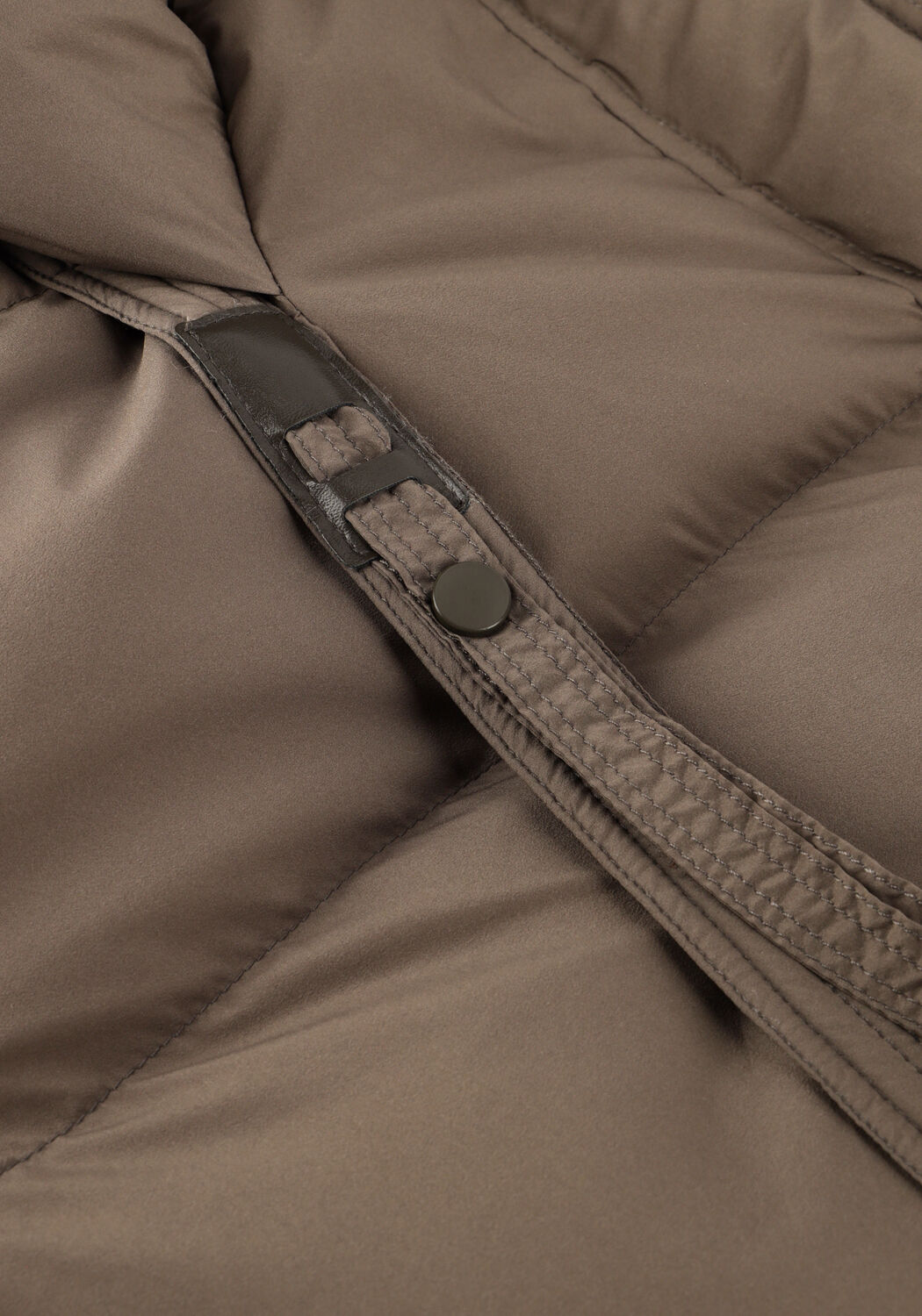 Taupe NUKUS Gewatteerde jas EMILIA JACKET - large