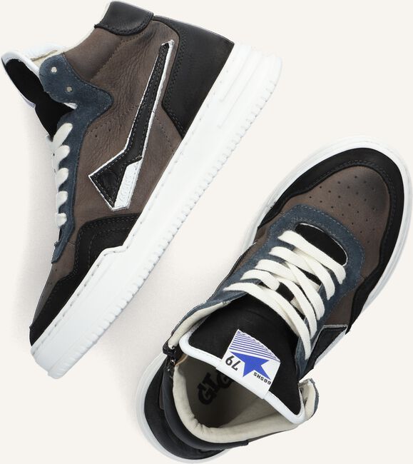 Grijze GIGA Hoge sneaker G4011 Grijze GIGA Hoge sneaker G4011 - large