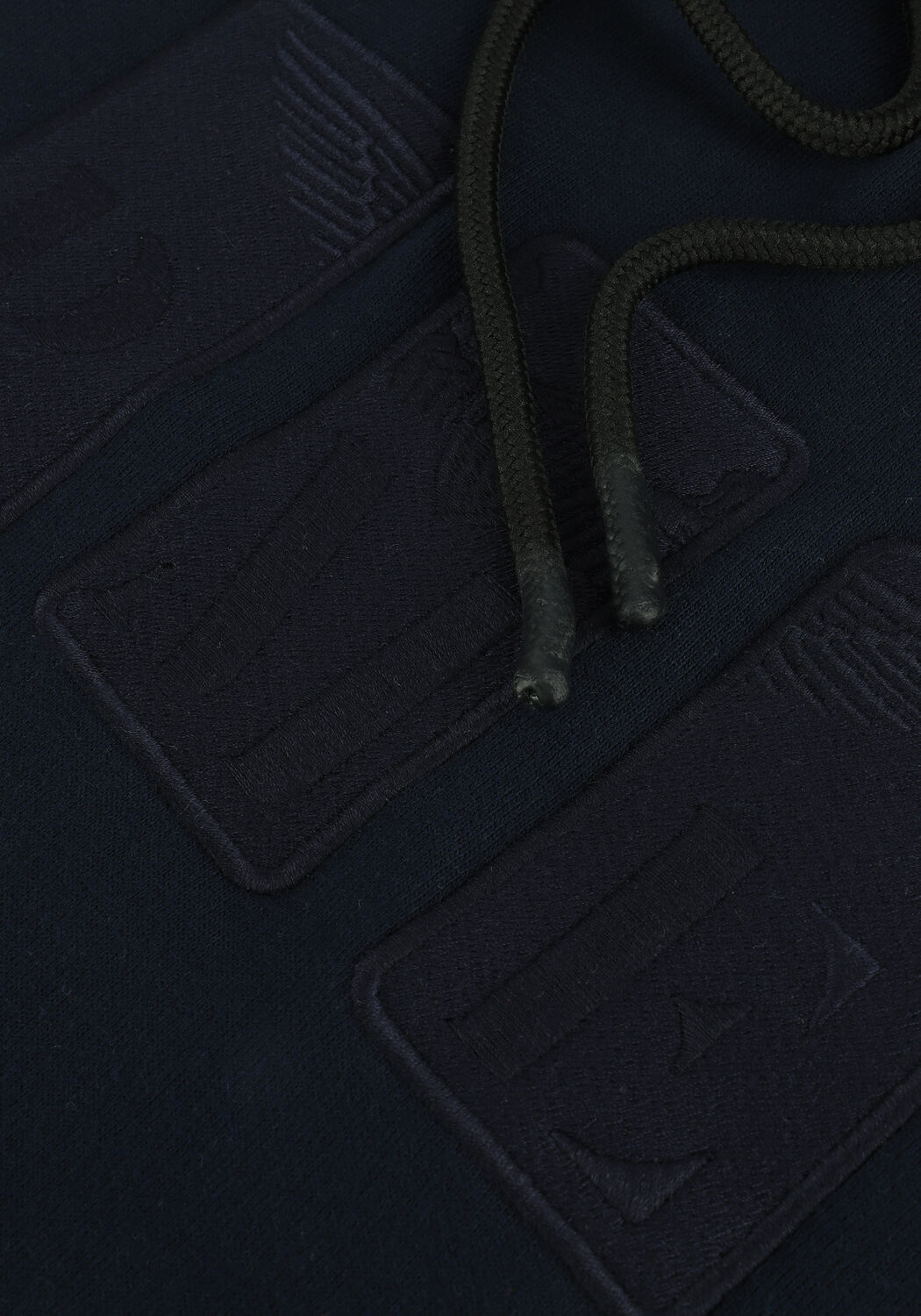 Donkerblauwe PME LEGEND Sweater HOODED BRUSHED SWEAT - large