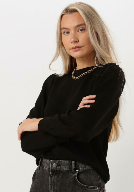 Zwarte MSCH COPENHAGEN Trui MSCHIMA Q PUFF SWEATSHIRT - large