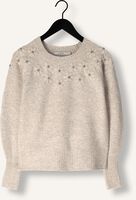 Beige SUMMUM Trui SWEATER WOOL ELASTANE BLEND KNIT Beige SUMMUM Trui SWEATER WOOL ELASTANE BLEND KNIT - medium