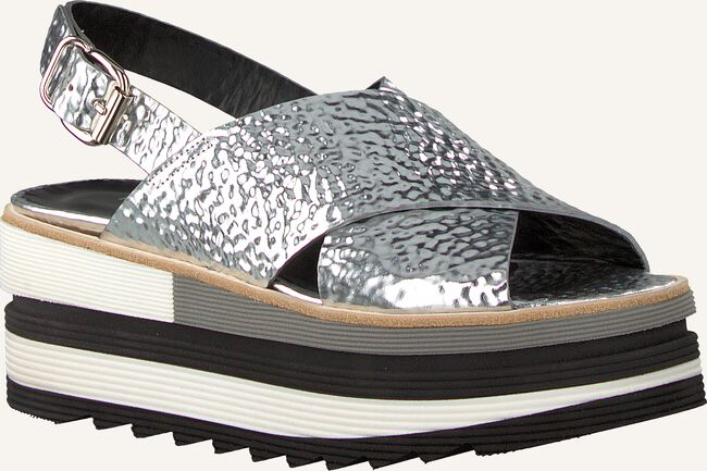 Zilveren LAURA BELLARIVA Platte sandalen 3266 Zilveren LAURA BELLARIVA Platte sandalen 3266 - large