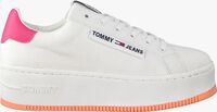 Witte TOMMY HILFIGER Lage sneakers OVERSIZED LABEL ICON - medium