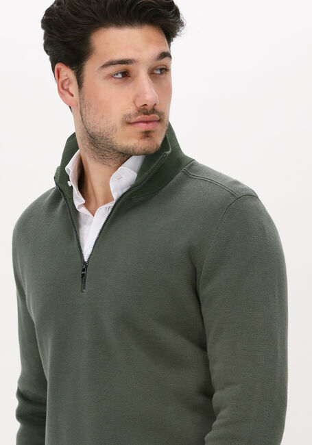 Donkergroene BOSS Trui UDON 10239324 - large