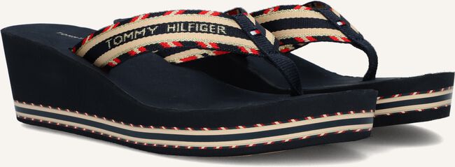 Blauwe TOMMY HILFIGER Teenslippers SHINY TOUCHES HIGH BEACH Blauwe TOMMY HILFIGER Teenslippers SHINY TOUCHES HIGH BEACH - large