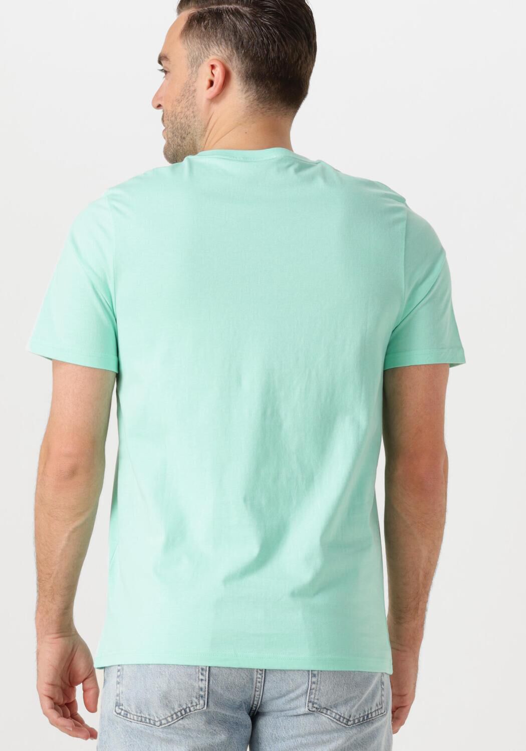 LYLE & SCOTT Heren Polo's & T-shirts Plain T-shirt Mint