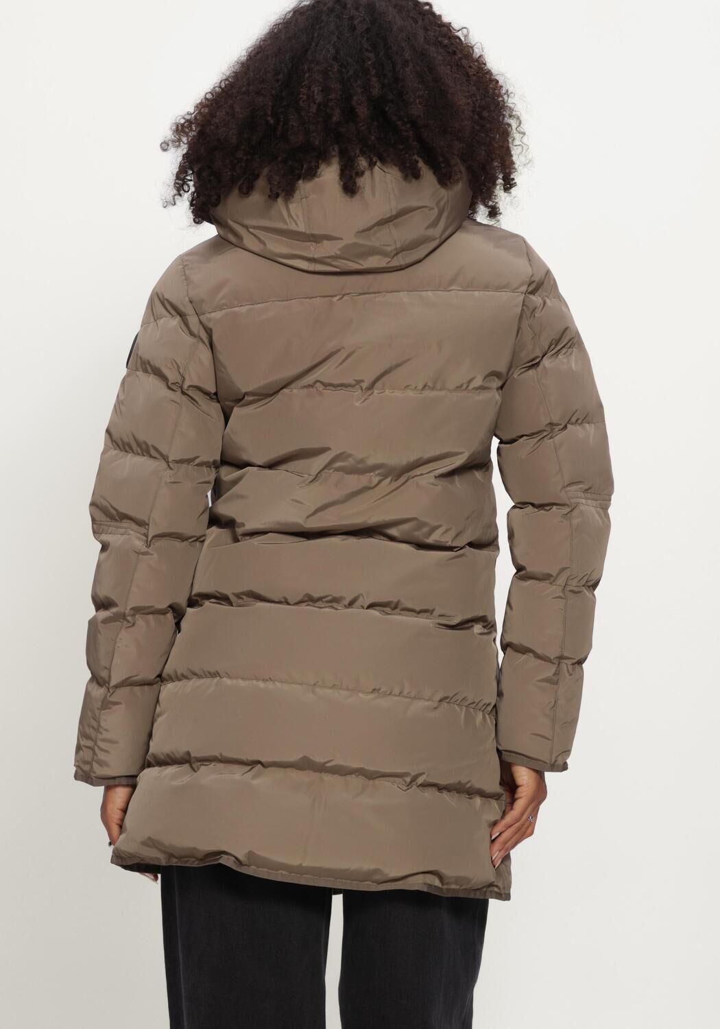 Taupe AIRFORCE Gewatteerde jas JADE JACKET - large