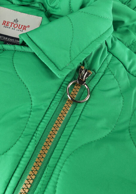Groene RETOUR Gewatteerde jas GISLENE - large