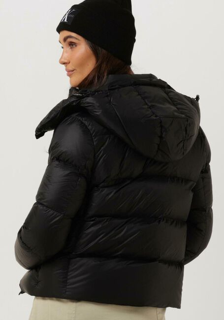 Zwarte CALVIN KLEIN Gewatteerde jas CK MW DOWN SHORT PUFFER - large