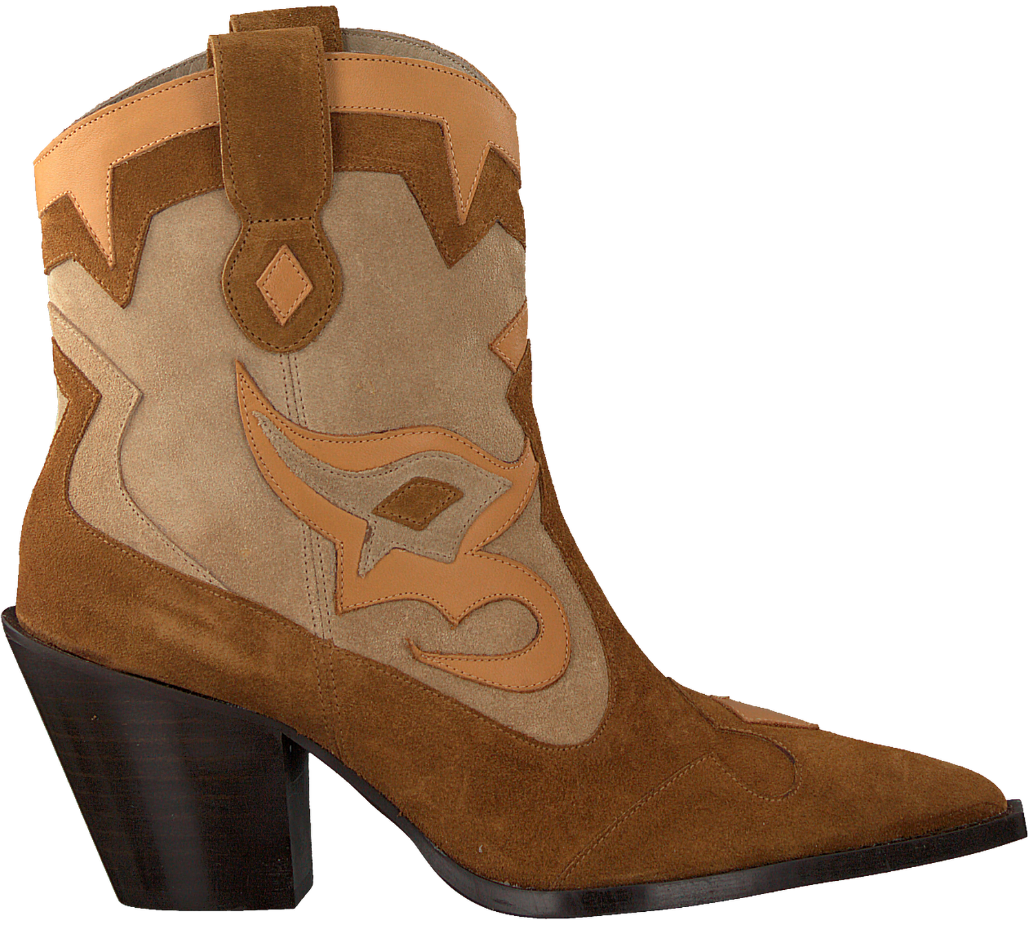 Beige TORAL Enkellaarsjes 12365 | Omoda Beige TORAL Enkellaarsjes 12365 | Omoda