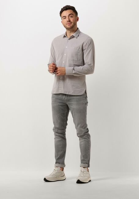 Beige GENTI Casual overhemd S9274-1580 - large