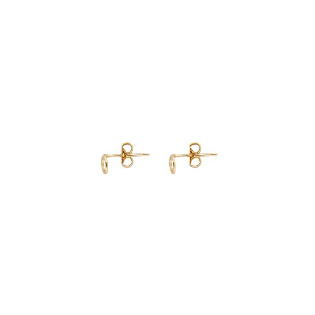 Gouden ATLITW STUDIO Oorbellen PETITE EARRINGS CIRCLE Gouden ATLITW STUDIO Oorbellen PETITE EARRINGS CIRCLE - large