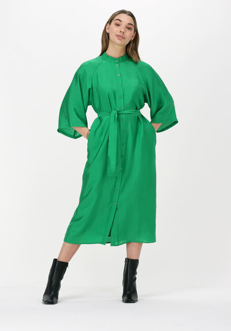 Groene GESTUZ Midi jurk LUELLA SS DRESS - large