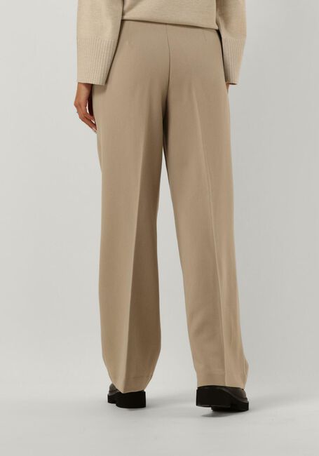 Beige MSCH COPENHAGEN Wijde broek MSCHBARBINE HW PANTS - large