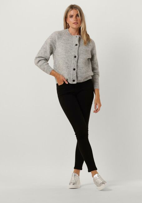 Zwarte SELECTED FEMME Skinny jeans SLFSOPHIA MW SKINNY BLACK JEAN - large